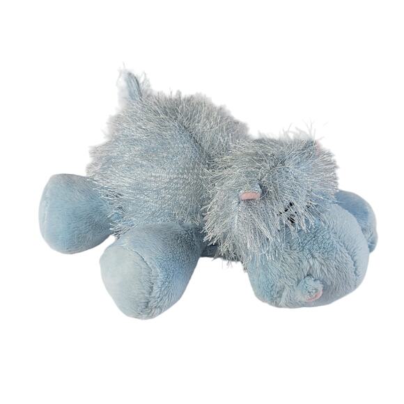Webkinz Blue Hippo Plush Ganz Stuffed Animal No Code Hippopotamus - Picture 15 of 16